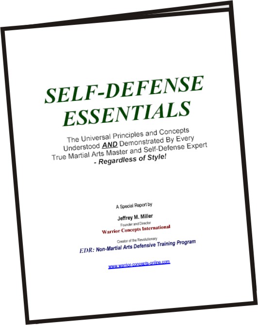 Special self-defense report by Shidoshi Jeffrey M. Miller